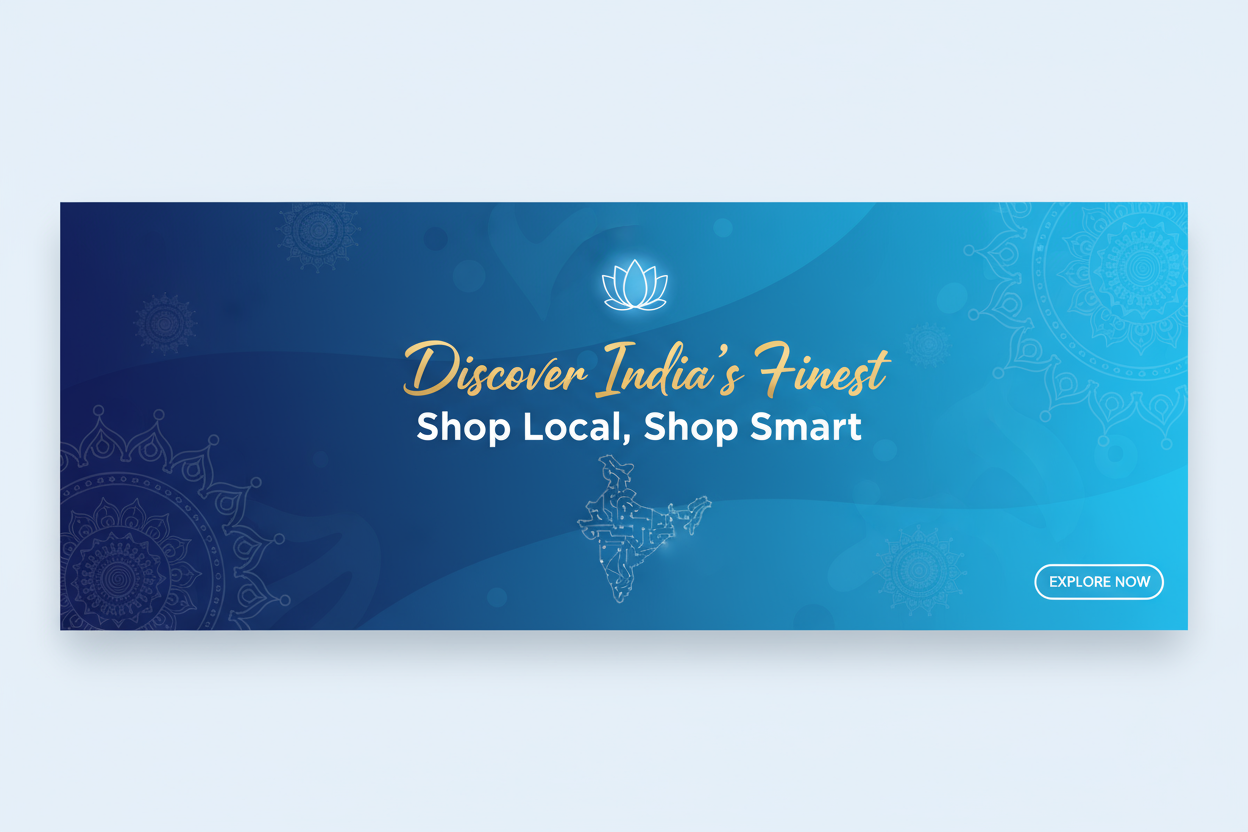 keep it in blue colour and make a good slogen to target indian audience